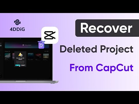 [100%|3 Way] How To Recover Deleted CapCut Projects For Windows 11/10/9/8 - Detect/Delete/Link Media