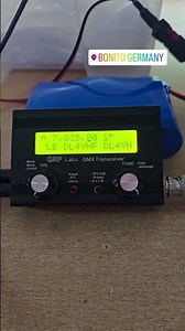 Erste Eindrücke vom QMX in CW. #qmx #qrplabs #bonito #hamradio #amateurfunk ##funkamateur #ssb