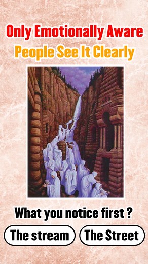 6.6K views · 21 reactions | 易 What You See First Reveals How Your Mind Escapes Reality Your answer tells more about you than you think ️✨ #usa #viralshorts #usashorts #psychologyfacts #opticalillusion #personalitytest #foryou #mindquiz #trending #shortsfeed | Quizy Trivia | Facebook