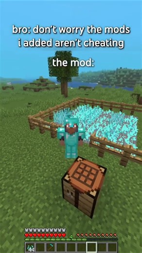 Diamond farming in minecraft Funny memes 😂💎 #minecraft #memes #shorts #gaming #funny #comedy