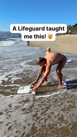 This is why I always bring a plastic bag to the beach! #fblifestyle #beach | Jamie and Blake