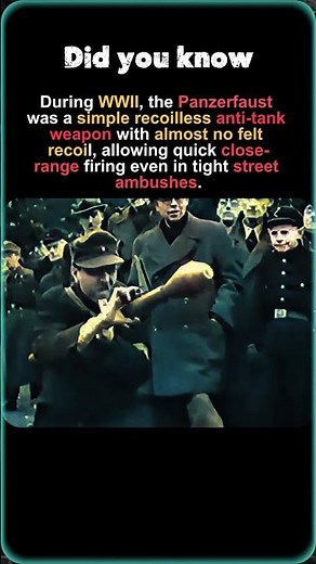 Panzerfaust: WWII’s Deadly Close-Range Weapon