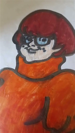 Alyssas Drawing Velma from Scooby doo