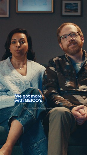 You could get another cat. Or you could get GEICO’s 24/7 Emergency Roadside Service. | GEICO