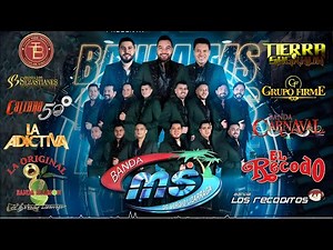 Banda Mix Románticas 2026 💘 Lo Mejor de Banda MS, La Adictiva, Arrolladora y Recodo