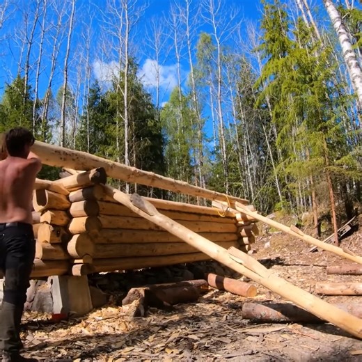 12 reactions | How to Split a Log Lengthwise Perfectly Using Just Hand Tools See more here: https://camping.cafex.biz/blog/25896 | Visual Semantics | Facebook