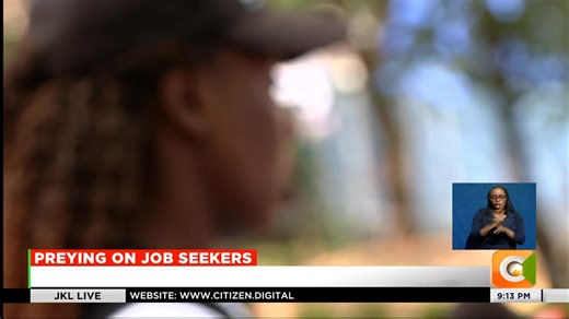 Preying on job seekers: More than 300 Kenyans conned with the lure of jobs abroad. Victims were promised employment in UAE, Europe, somalia, Libya. Victims paid upto ksh 150,000 for the job opportunities #JKLive Jeff Koinange | Citizen TV Kenya