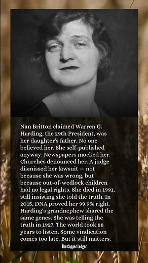 In 1927, she wrote a book about a President's secret affair. Every publisher refused her.