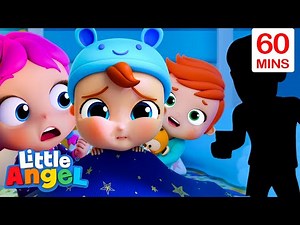 Ten in the Halloween Night Bed | Nursery Rhymes for kids - Little Angel