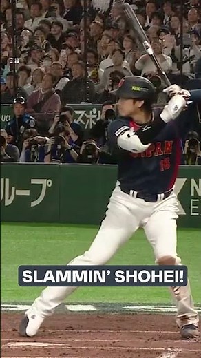 Shohei Ohtani's grand slam ON LOOP! 🔂 #WorldBaseballClassic