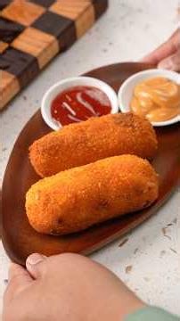 Cheesy Chicken Croquettes by Che Sayang