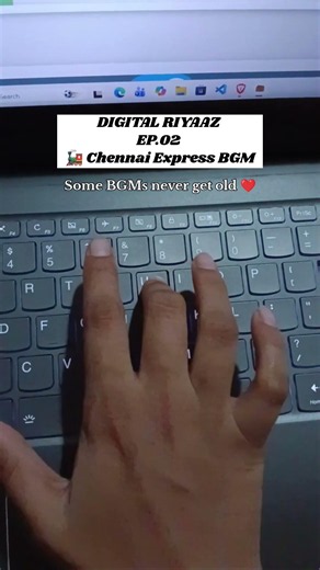 Digital Riyaaz EP.02 🚂 | Chennai Express BGM on Web Harmonium 🎹