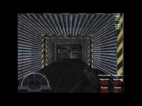 Alien VS Predator Classic 2000 Marine Playthrough - m5 Tyrargo