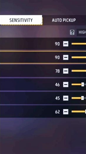 2 finger best sensitivity