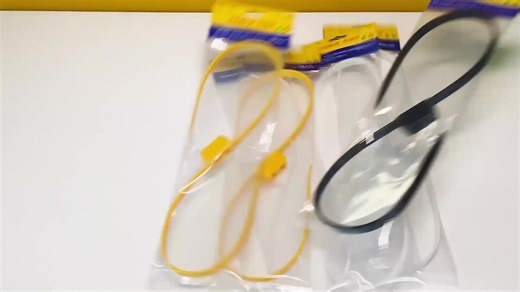 高品质塑料手铐12x700mm毫米双柔性袖口一次性拉链带尼龙扎线