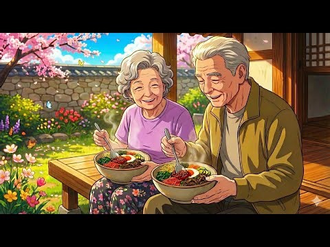 Hand in hand through all four seasons to feel spring bloom in our hearts again | Ghibli-Style Video