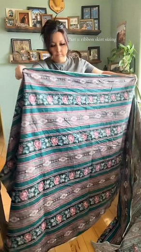 1M views · 12K reactions | Part one: ribbon skirt sizing. One panel, no pockets, no fuss! Now is this style for everyone? Absolutely not but I love it and so do others, why? Bc it’s straight forward and fast. #ribbon #Skirts #ribbonskirt #tutorial #mystyle #nativeamerican #indigenous | Instinct Outdoors | Facebook