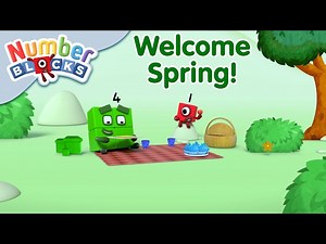 @Numberblocks - Spring Time    | #Spring | Learn to Count - Videos For Kids