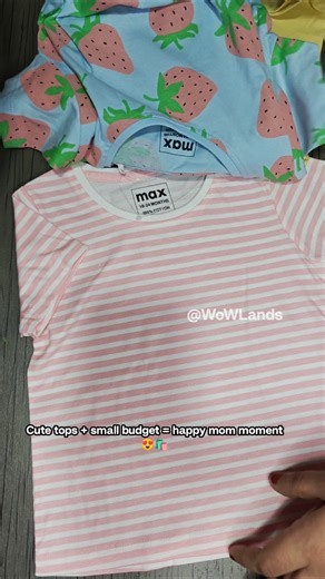 So Cute & Affordable 😍 Max Girls Tops Haul | Budget Finds #fashion #shoppinghaul #shorts