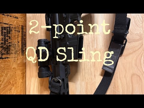 Is a quick detach 2 point sling necessary?