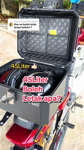 45 Liter Motorcycle Top Box Options and Features