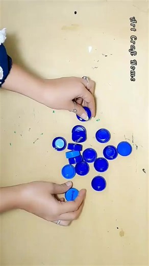 Creative Plastic Bottle Cap Craft Ideas