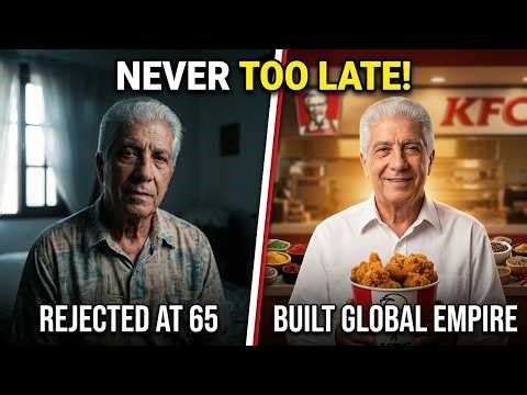 Rejected 1000+ Times at Age 65…..The Story of Colonel Sanders . #nevergiveup