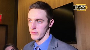 Iowa's Nicholas Baer: Despite loss, Senior Day was a special moment