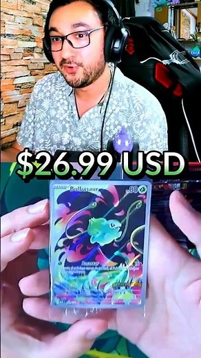 Let's talk about how PERFECT this BULBASAUR is 🐸💯 | Pokémon TCG Mega Evolution