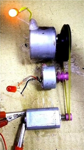 Dual Generator Setup with 1 Motor •