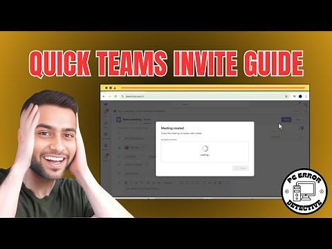 How to Send a Microsoft Teams Meeting Invite - Simple Steps