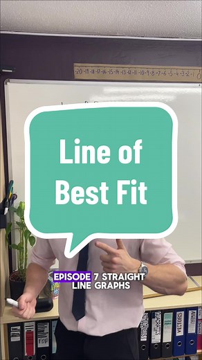 Understanding Line of Best Fit in Scatter Graphs