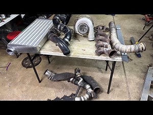 Turbo setup coming off the 52 Chevy