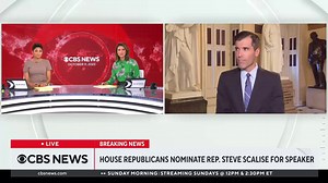 1.8K views · 46 reactions | JUST IN: Tennessee Rep. Tim Burchett, who was one of eight Republicans that voted to oust Kevin McCarthy, says he will support Majority Leader Steve Scalise for House speaker. CBS News' Scott MacFarlane: "You're going to vote for Mr. Scalise on the floor?" Burchett: "Absolutely." | CBS News | Facebook