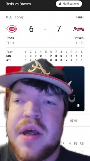 #greenscreen #BigComfy #baseball #EasyWithAdobeExpress #atlantabraves #reds #cinncinati #gobraves #openingweek