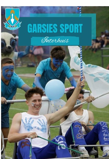 Het jy al ooit gewonder hoe lyk interhuis by Hoërskool Garsfontein? Kyk bietjie na die lekkerte agter díe kompeterende dag.🏃‍♀️ #garsies #garsiessport