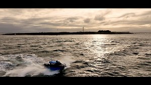 🌊 The Wave Rider 🌊 The #2350Supercab tackles some big water at sunset. Stunning views and unmatched stability. ⚓ Learn more about the monster 2350 here👉: https://bit.ly/3WS3t7u | Stabicraft