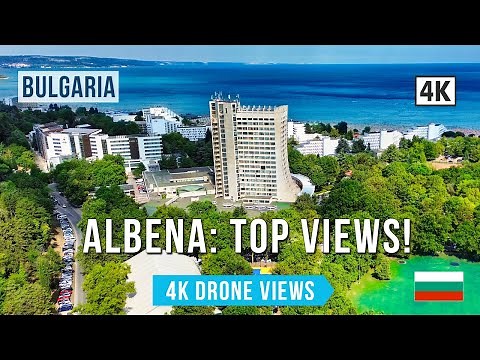 FLYING OVER ALBENA: Bulgaria's Paradise Resort 🚁 BEST Spots for Summer