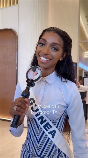 Miss Universe Guinea 2025 🇬🇶✨💫 Breakfast look. She’s ready for the closed door interview. All the best! #MissUniverse2025 #MissUniverso2025 #Guinea #74thMissUniverse #fblifestyle #themomentsbyjomartv | ช่วงเวลา The Moments by Jomar TV