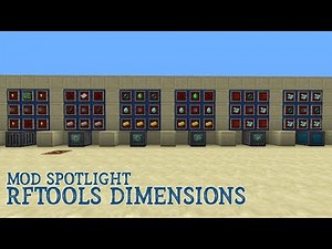 RFTools Dimensions - Mod Spotlight
