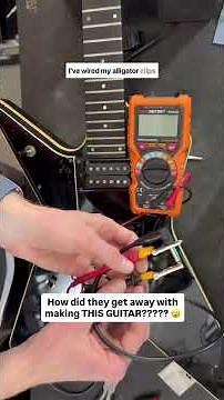 How did they get away with making THIS GUITAR? #luthier #guild #guitar #guitarist #electricguitar