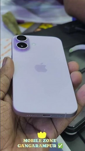 First iphone 17 purple unboxing #mobilezone #tech #firstlook