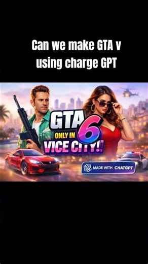 Can ChatGPT Make a GTA-Style Game? 🤯🎮