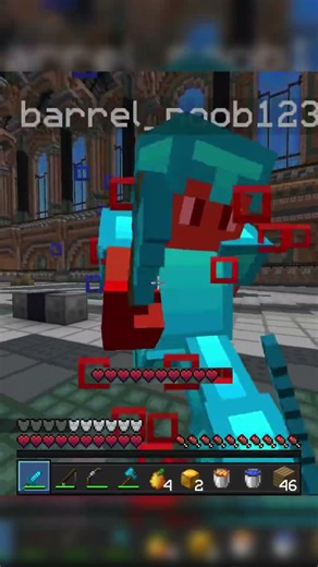 “Where is ur sword, I dunno” Bro switched to his axe midfight, lol 😂 | #minecraft #shorts