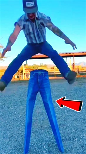 Why Cowboy Jeans 🤠 Stand Like Cardboard And Protect Riders! 🔥 #Shorts #facts #viralshorts