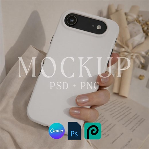 Phone Case Mockups, Prinitfy Tough Case Mock Up, Canva Drag and Drop Device Mockup, PSD iPhone Case Mock up Bundle, Instant Download - Etsy