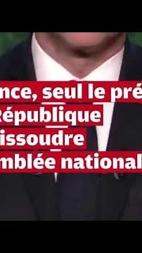 VIDEO. La dissolution de l'Assemblée nationale, comment est-ce que cela fonctionne ?