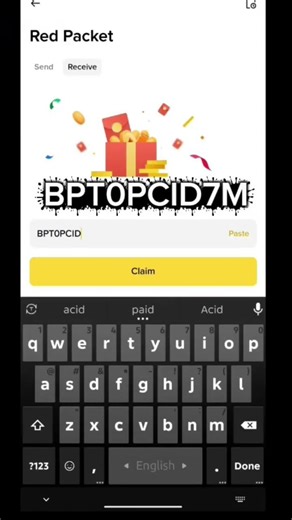 Binance Crypto Box Red Packet Code Today | Binance Red Packet USDT Code | Today Red Packet Live