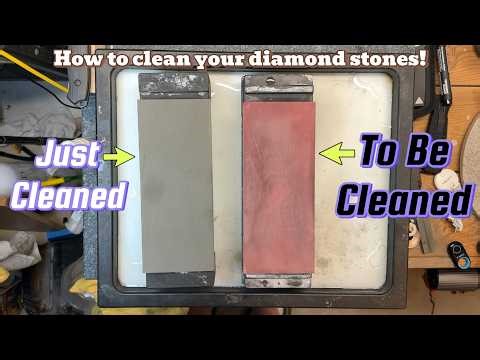 Eraser vs. Nano-Hone Groomer — Which Cleans Your Sharpening Stones Better?