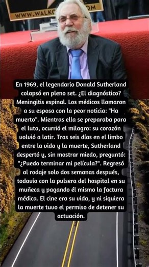 EL ACTOR QUE ENGAÑÓ A LA MUERTE